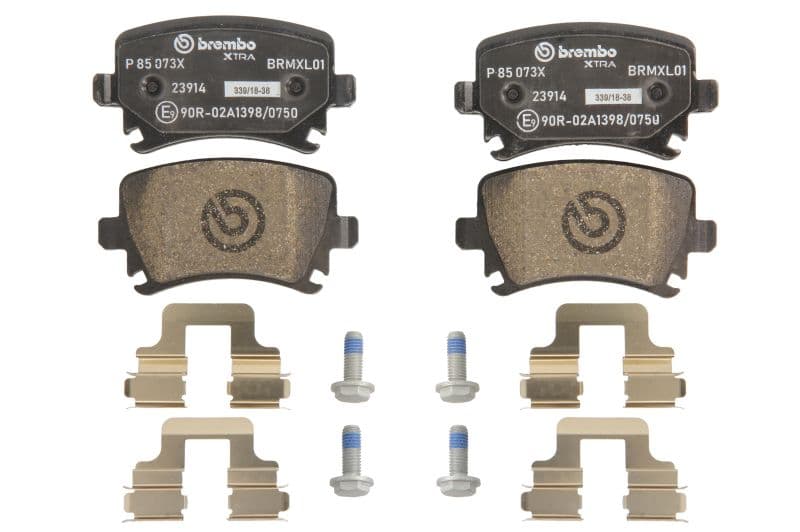 Set placute frana spate Brembo XTRA Line P 85 073X Audi, VW, Skoda, Seat