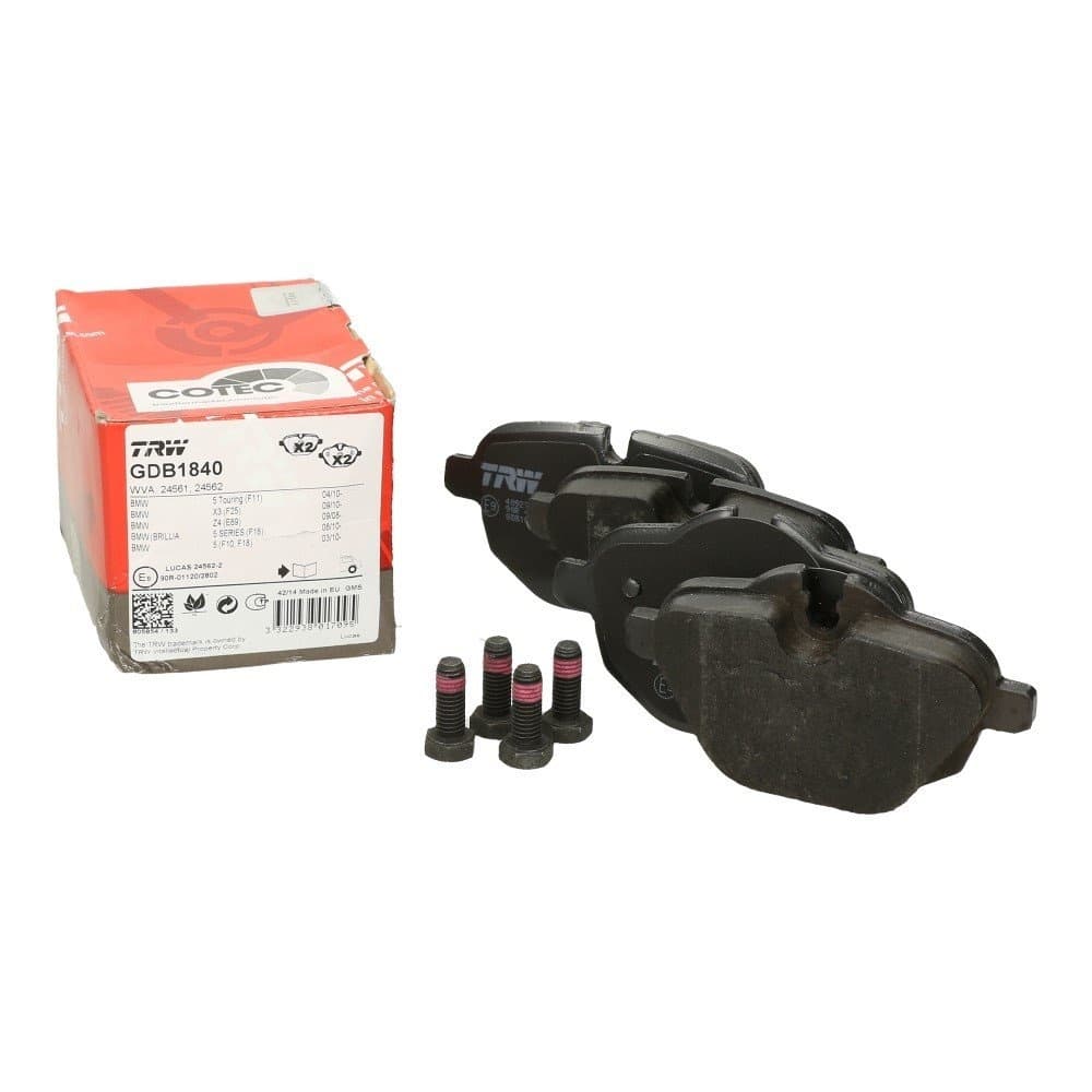 Set Placute Frana Spate Trw Bmw i8 I12 2014 GDB1840