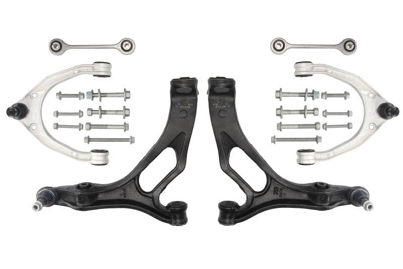Set reparatie brate puntea fata Meyle pentru PORSCHE CAYENNE; VW TOUAREG 2.5D-6.0 09.02-09.10
