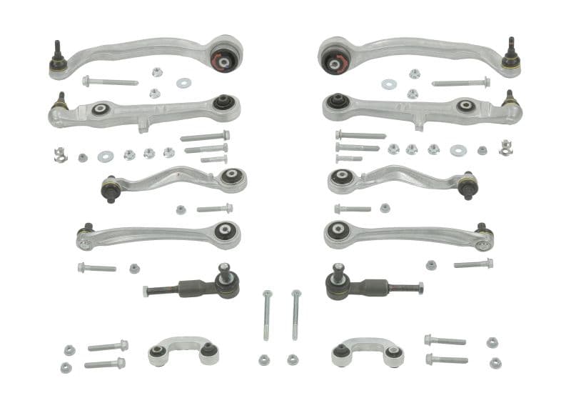 Set reparatie brate puntea fata MOOG pentru AUDI A4 B5, A4 B6, A4 B7, A6 C5; VW PASSAT B5, PASSAT B5.5 1.6-4.2 11.94-03.09
