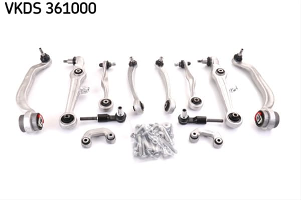 Set reparatie brate puntea fata SKF pentru AUDI A4 B5, A6 C5; SKODA SUPERB I; VW PASSAT B5, PASSAT B5.5 1.6-4.2 11.94-03.08