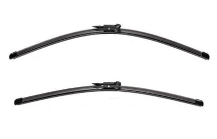 Set stergatoare parbriz VALEO SILENCIO X.TRM FLAT BLADE SET 574327, lungime 700 mm, 530 mm, fara carcasa, cu spoiler