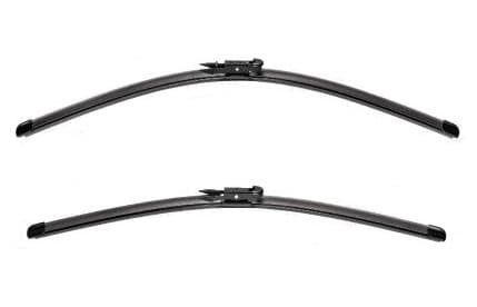 Set stergatoare parbriz VALEO SILENCIO X.TRM FLAT BLADE SET 574654, lungime 650 mm, fara carcasa, cu spoiler