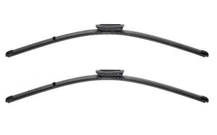 Set stergatoare parbriz VALEO SILENCIO X.TRM FLAT BLADE SET 574365, lungime 600 mm, 450 mm, fara carcasa, cu spoiler