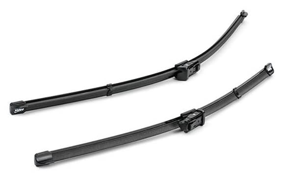 Set stergatoare parbriz VALEO SILENCIO X.TRM FLAT BLADE SET 574643, lungime 600 mm, 500 mm, fara carcasa, cu spoiler