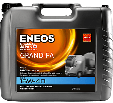 Ulei motor ENEOS GRAND-FA 15W40 E.GFA15W40 20 20L 20L