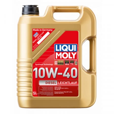 Ulei motor Liqui Moly diesel Leichtlauf 10W 40 (1387)(21315) 5L 5L