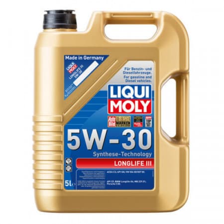 Ulei motor Liqui Moly Longlife III 5W-30 (20822) 5L 5L