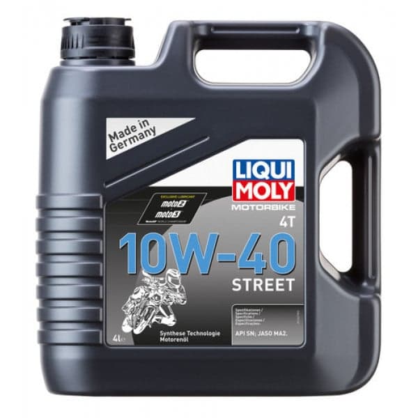 Ulei motor Liqui Moly motorbike 4T 10W-40 STREET 4L 4L