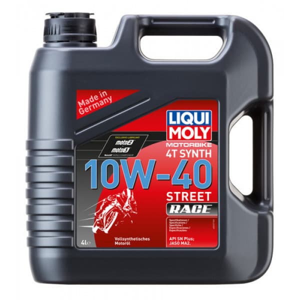 Ulei motor Liqui Moly Motorbike 4T 10W-40 Street Race 4L