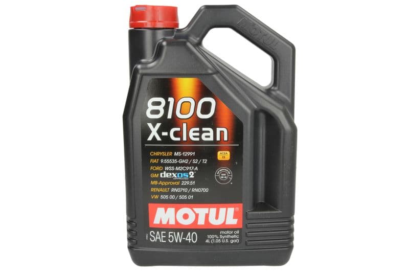 Ulei motor Motul 8100 X-CLEAN 5W40 4L 4L