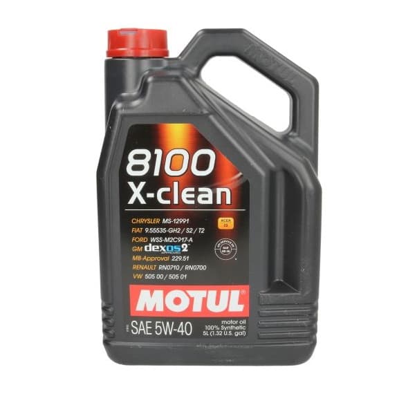 Ulei motor Motul 8100 X-CLEAN 5W40 5L 5L