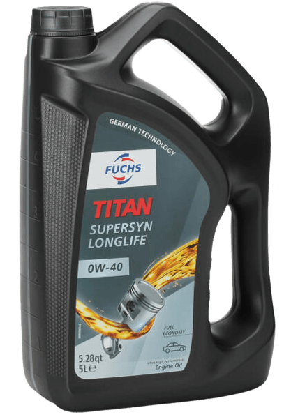 Ulei motor FUCHS TITAN SUPERSYN LONGLIFE 0W40 5L 5L