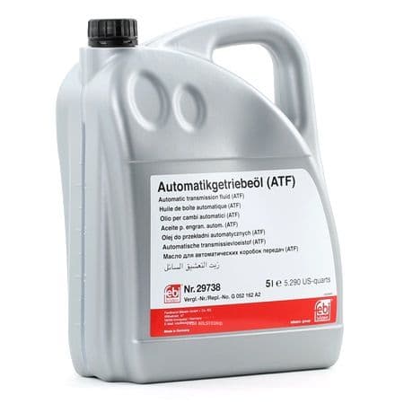 Ulei pentru cutie viteze automata FEBI BILSTEIN ATF IV 29738, volum 5 litri, galben 5L