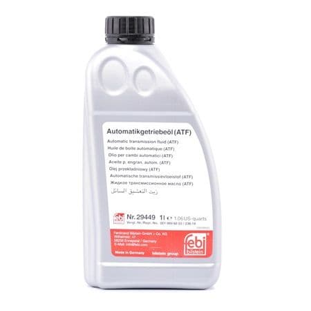 Ulei pentru cutie viteze automata FEBI BILSTEIN ATF MB14 29449, volum 1 litru, rosu 1L