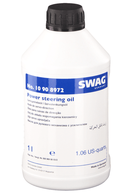 Ulei pentru servodirectie SWAG 10 90 8972, volum 1 litru, culoare galben, pentru cutie viteze manuala 1L