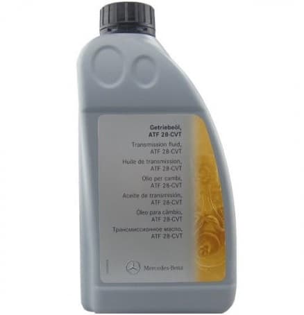 Ulei pentru transmsii CVT MERCEDES BENZ ATF 28-CVT MB236.20 A001989460311, volum 1 litru, galben 1L