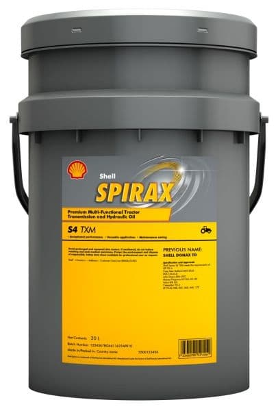 Ulei transmisie multifunctional SHELL SPIRAX S4 TXM 10W30, volum 20 litri 20L