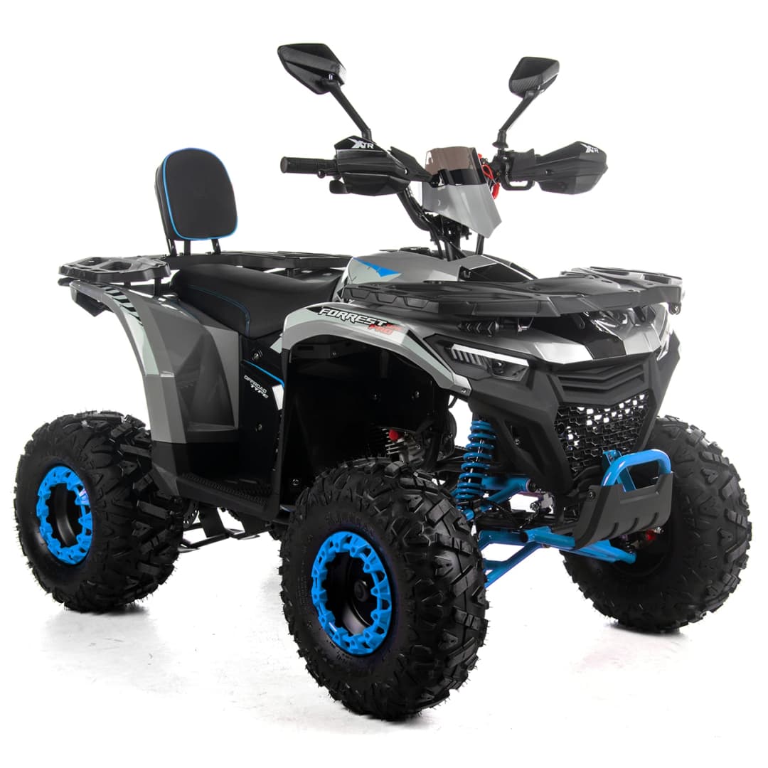ATV XTR Pro Forest 125cc, 8 inch, Semi-Automat 3+1, Pornire Electrica, Gri-Albastru