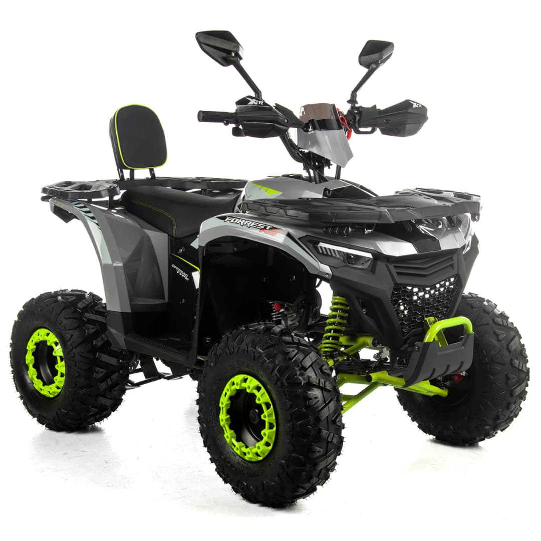 ATV XTR Pro Forest 125cc, 8 inch, Semi-Automat 1+1, Pornire Electrica, Gri-Lime