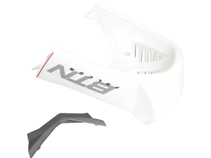 Carena inferioara fata alb mat pentru scuter Falcon 50 Falcon 125