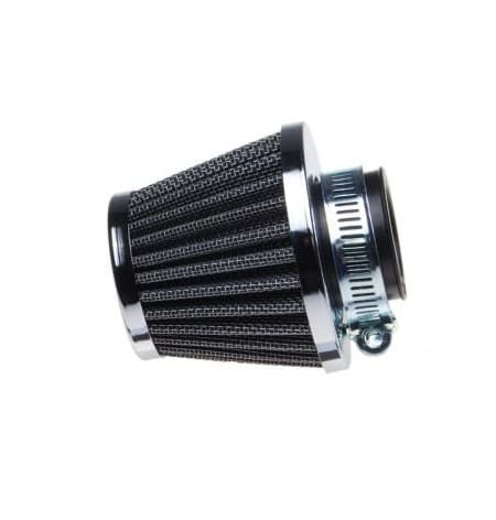 Filtru aer sport, conic, d.54 mm, cromat