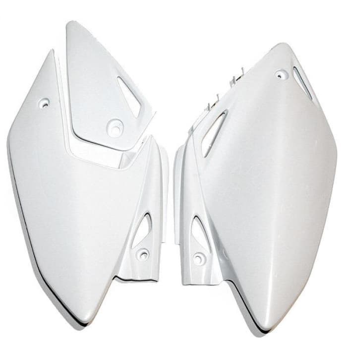 Laterale spate Honda CRF450X 2005-10, alb