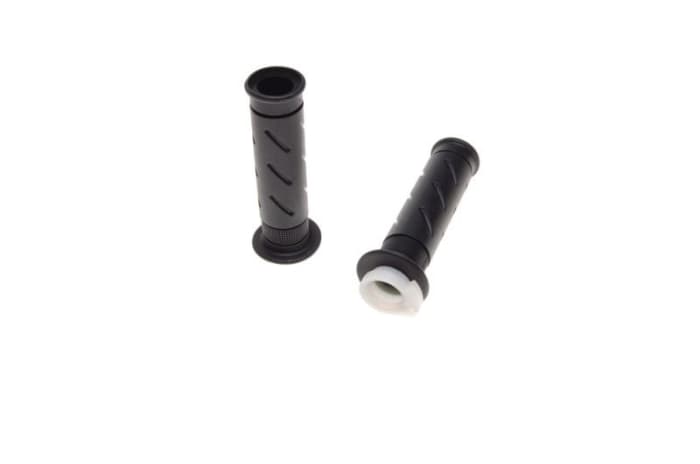 Set 2 mansoane acceleratie moto si scutere, model 010, culoare negru