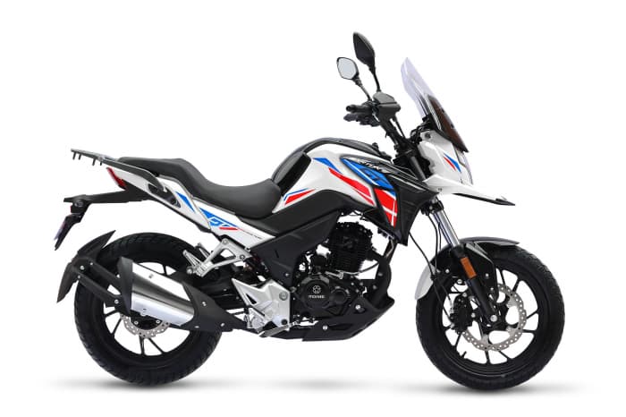 Motocicleta Barton GT 125cc, culoare alb