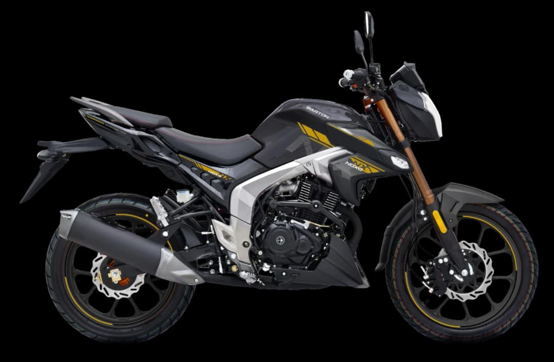 Motocicleta Barton Motors Noxo 125cc, negru galben,racire aer,