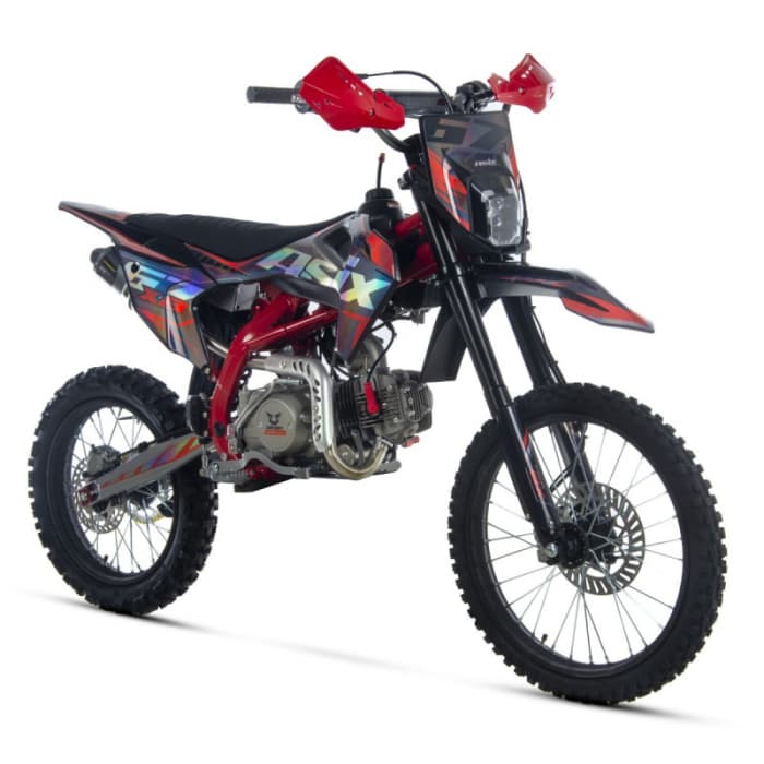 Motocicleta Enduro Cross Asix XB67 125cc, 4T, roti 19 16 , 4 viteze, pornire electromotor, culoare negru rosu