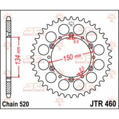 Pinion spate otel JT Sprockets 520 Z52
