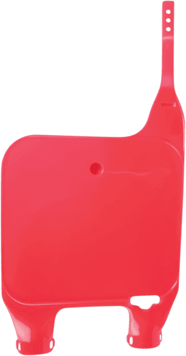 Plastic numar Honda fata, culoare rosu