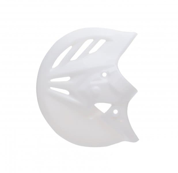 Protectie disc frana fata Honda CRF, culoare Alb