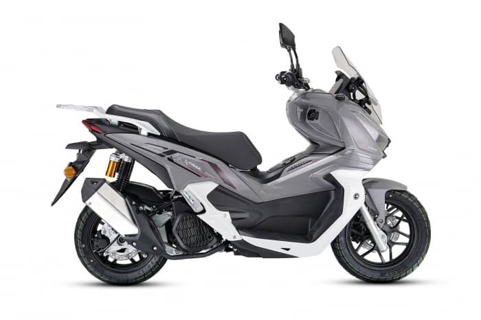 Scuter Barton X-Trail 125cc, ABS, camera, culoare gri