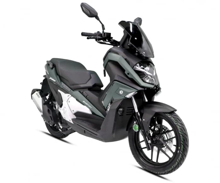 Scuter Barton Xplore 125cc, culoare verde