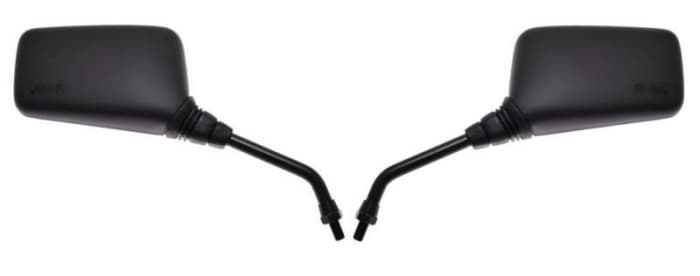 Set 2 oglinzi moto atv scuter, filet M10, culoare negru