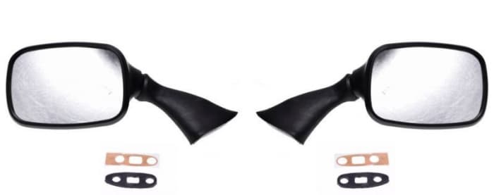 Set oglinzi moto Suzuki GSXR GSX, culoare neagra, M6