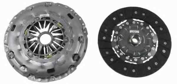 Set ambreiaj cu autoreglare (240mm) AUDI A3, TT; SEAT ALHAMBRA, ALTEA, ALTEA XL, LEON, TOLEDO III; SKODA OCTAVIA II, SUPERB II, YETI; VW CADDY III, EOS, GOLF PLUS, GOLF V, GOLF VI 1.6D-3.2 dupa 2003