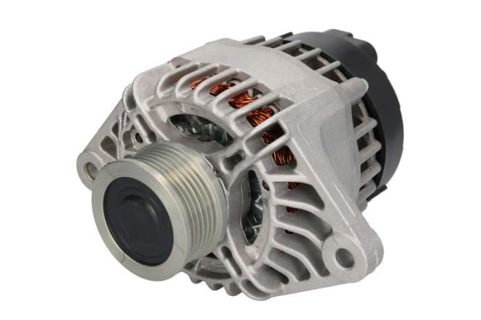 Alternator (14V, 105A) ALFA ROMEO 145, 146, 147, 156, GT; FIAT BRAVA, BRAVO I, DOBLO, DOBLO CARGO, IDEA, MAREA, MULTIPLA, PUNTO, STILO; LANCIA KAPPA, LYBRA, MUSA 1.9D 2.4D dupa 1997