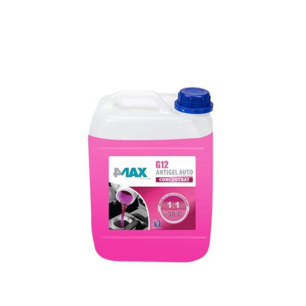 Antigel (tip de refrigerant G12 G30) (1x5L, 5KG), fara silicati, rosu, contine: mono-etilenglicolului