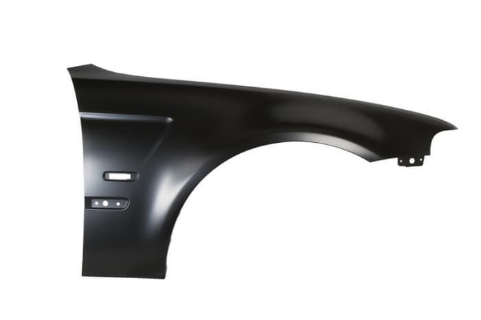 Aripa fata dreapta compact, cu locas semnalizator, aluminiu BMW Seria 3 intre 2001-2005