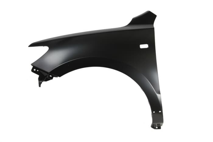 Aripa fata stanga cu locas semnalizator, cu locas bandouri HYUNDAI SANTA FE II intre 2006-2009
