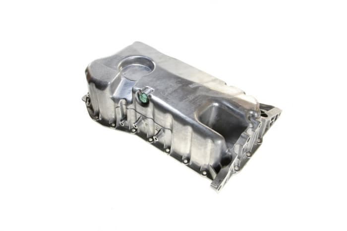 Baie ulei (aluminiu) potrivit SEAT ALHAMBRA; SKODA FABIA II PRAKTIK, FABIA III PRAKTIK, KODIAQ I; VW BORA, BORA I, GOLF IV, PASSAT B5.5, PASSAT B6, POLO IV, POLO V, SHARAN, TIGUAN 1.4D-3.6 03.99-