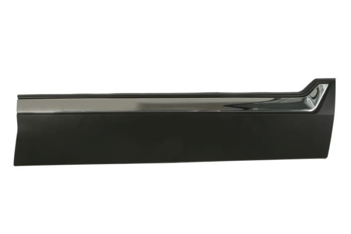 Bandou ornament usa fata dreapta negru cu dunga cromata potrivit HONDA CR-V V dupa 2016