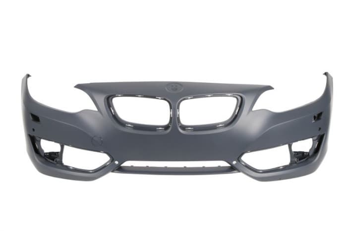 Bara Fata, cu gauri pentru spalator de faruri, cu gauri pentru senzorii de parcare, grund potrivit BMW 2 F22, F87, 2 F23 Cabriolet Coupe 10.13-