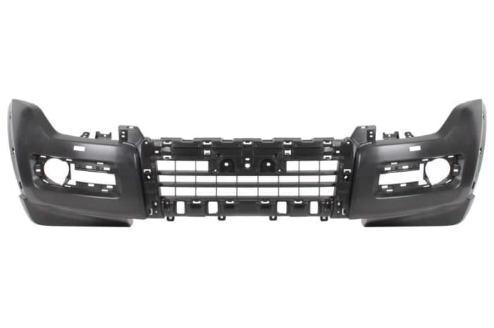 Bara fata cu orificii spalator far, negru mat potrivit MITSUBISHI PAJERO IV FL 01.15-