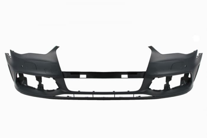 Bara fata S, cu locas spalator de faruri, gauri senzori parcare 2, cu locas ornament, grunduit potrivit AUDI A3 Hatchback 2012-2016