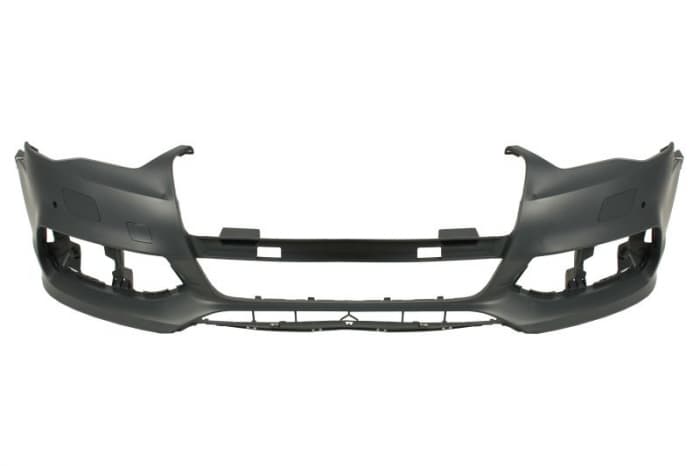 Bara (fata, S-LINE, cu orificii pentru spalarea farurilor, numar orificii senzor parcare: 2, pentru vopsire) potrivit AUDI A3 8V Saloon 04.12-06.16