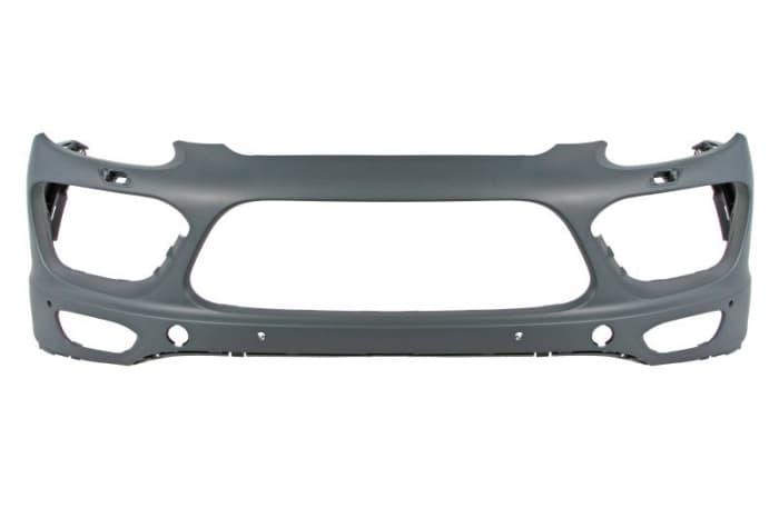 Bara fata TURBO, cu locas spalator de faruri, cu locas senzori parcare, grunduit potrivit PORSCHE CAYENNE 2010-2014
